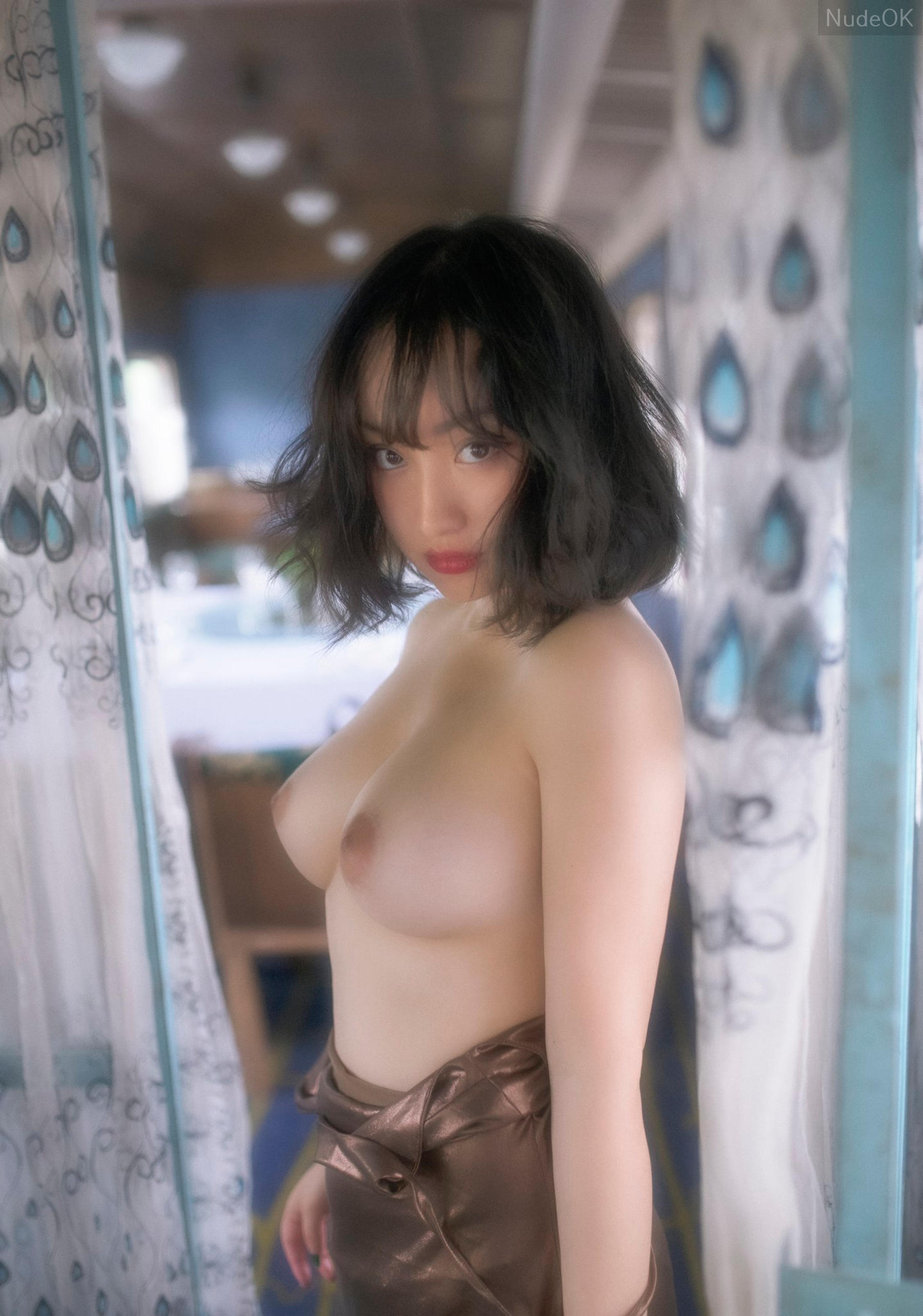 NudeOK.Com Sexy ass nipple chest female jav china model naked photo camera picture; 